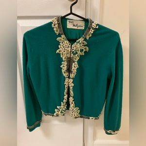 Vintage theatre sweater size S/M $100